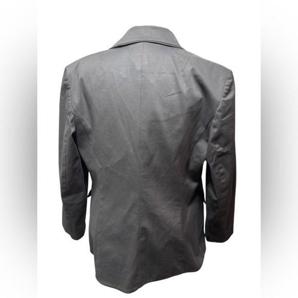 Talbots Black Blazer Structured Modern‎ Design - Picture 2 of 8